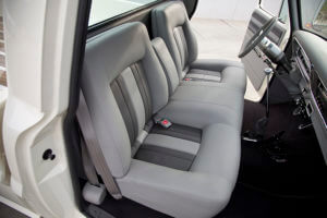 Custom Ford F-100 with custom seat covers