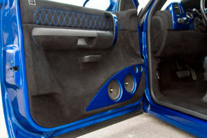 Custom 2007 Chevy Silverado 1500 interior door panel