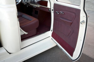 Interior truck door panel