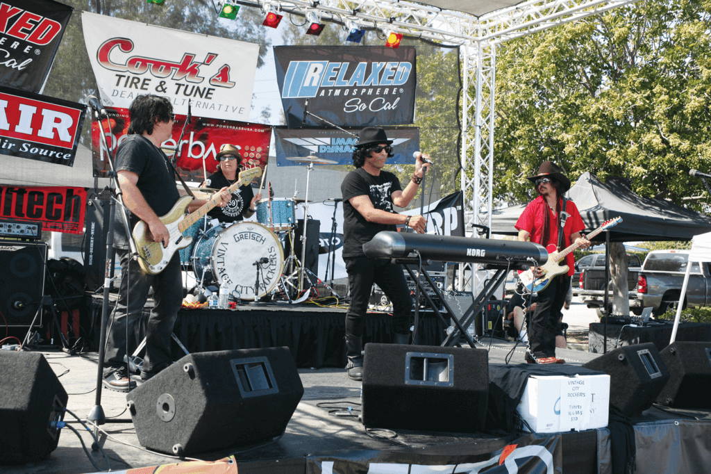 The Vintage City Rockers, which features Dramarama’s drummer as the front man, played throughout the day.