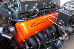 Engine customized by Mullenix Racing Engines/Delmo’s Speed & Kustom