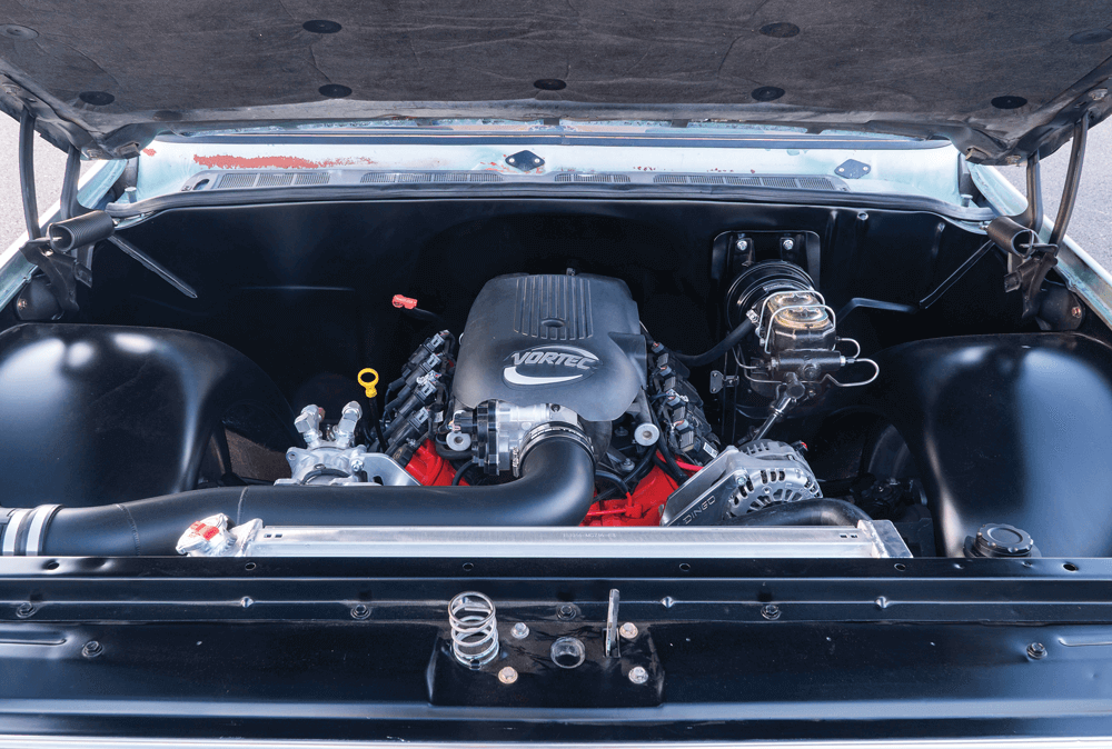 72 Square Body Chevy Engine