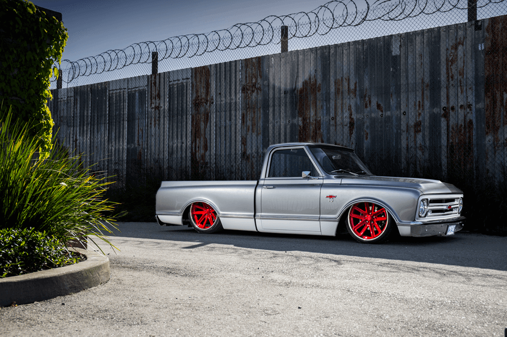 Airbagged 1968 Chevy C 10 California Rod And Custom Street Trucks