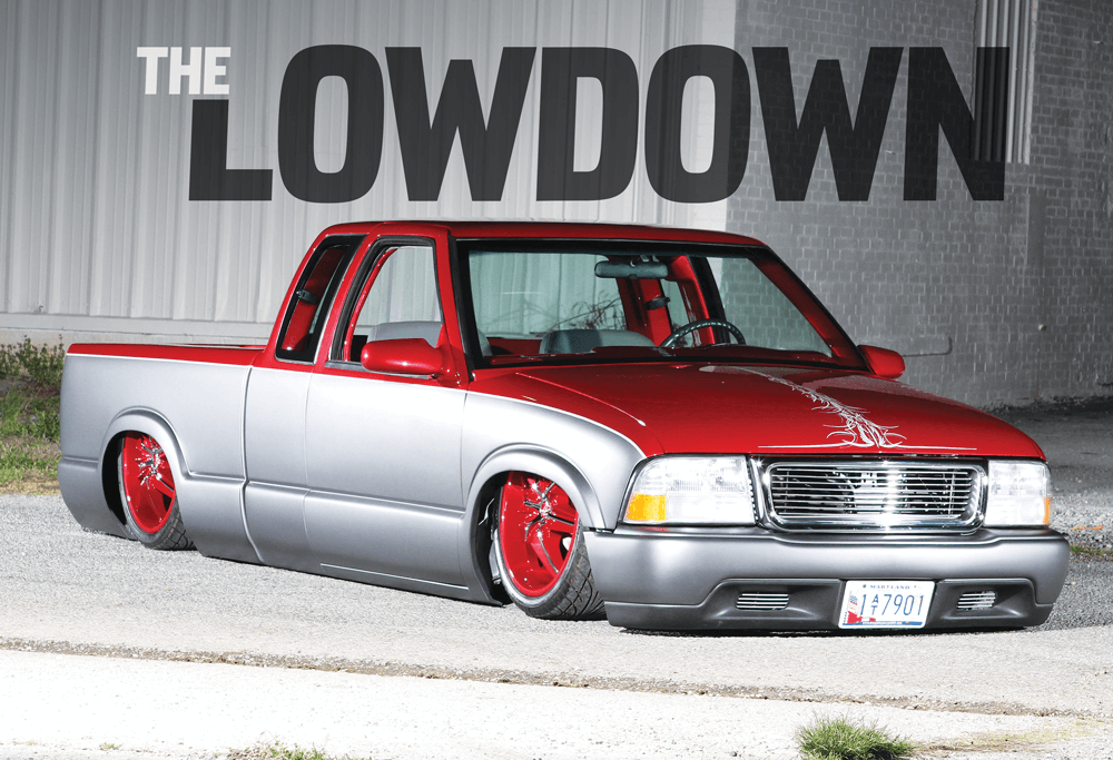 Bagged and Body-dropped '97 Chevy S-10 THE LOW DOWN.