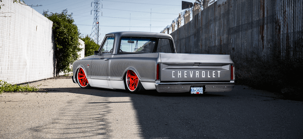 1968 Chevy C10 on Califronia road