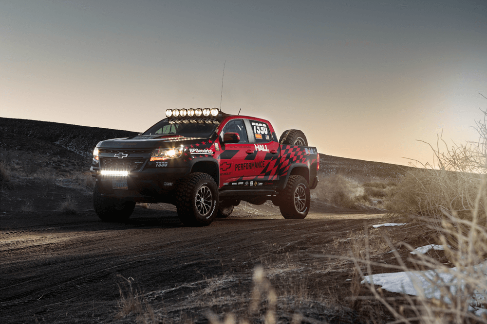 word on the street Chevy Performance Releases Colorado ZR2 Race Parts.