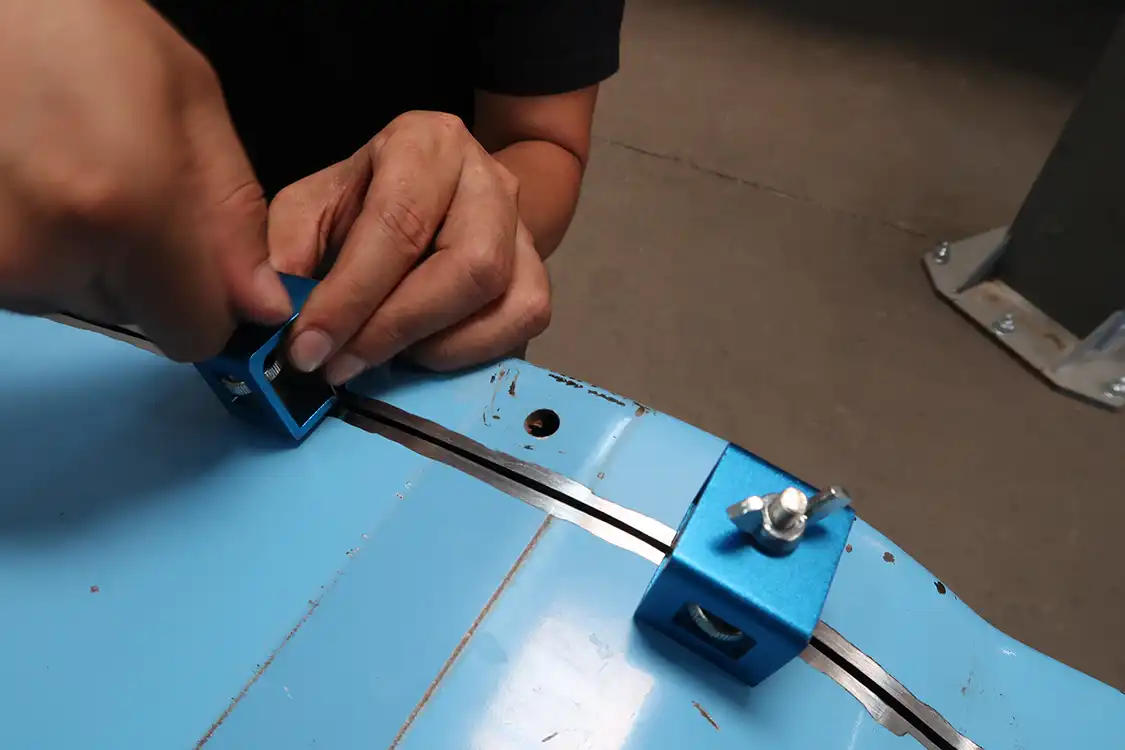 The bed now needs to be welded back together