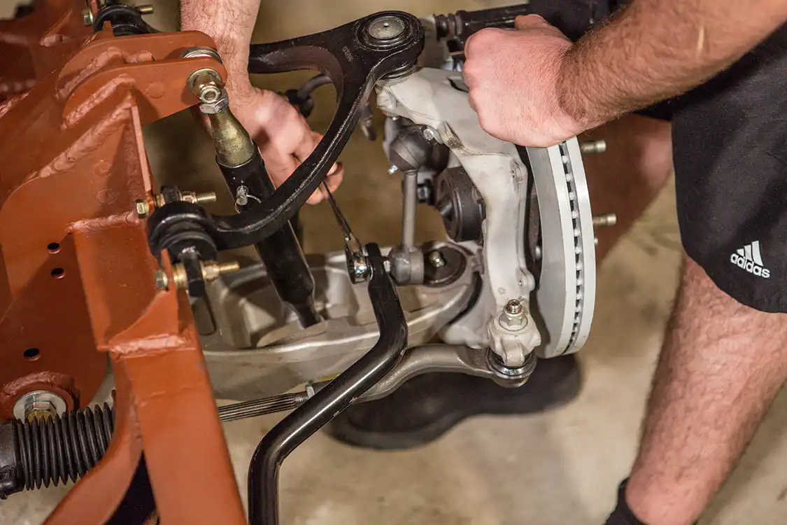 reinstalled the rest of the Crown Vic gear