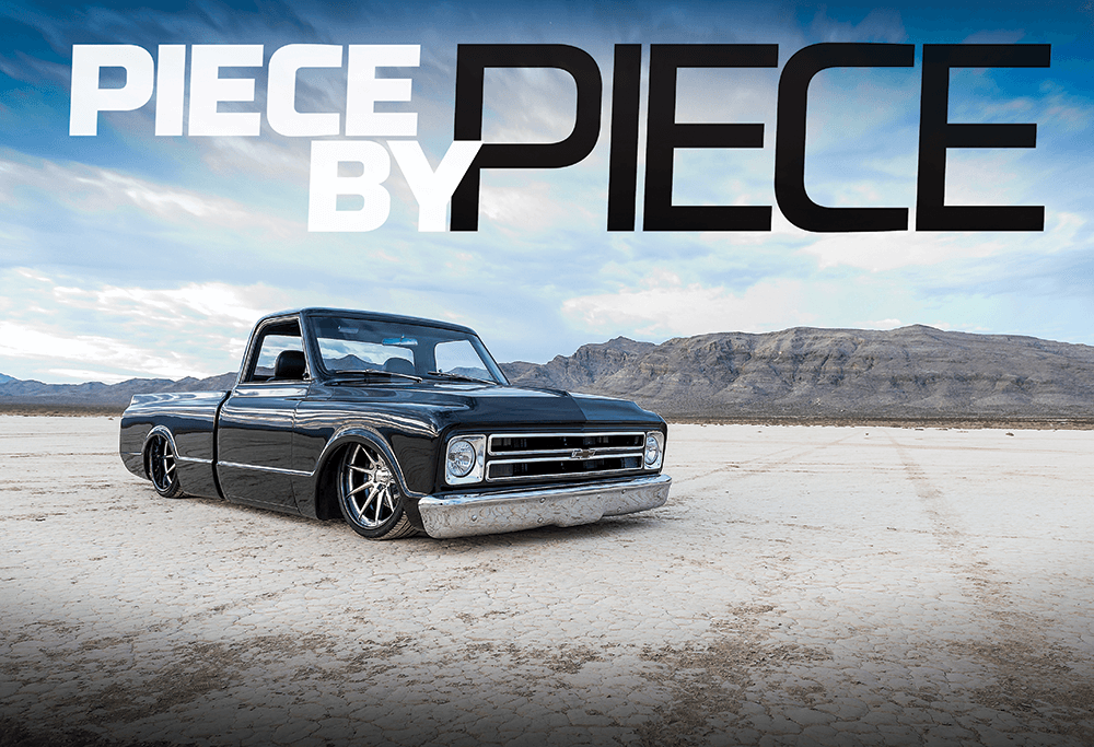 Black 1967 Chevy C10