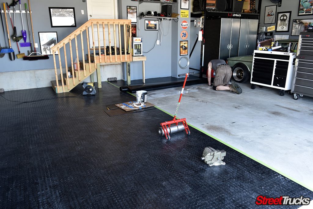 GFloor Garage Flooring Install Step by Step! Street Trucks
