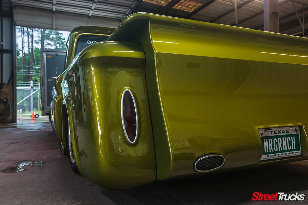 The Grinch  Ricky Holly's Insane 1965 C10 - Street Trucks