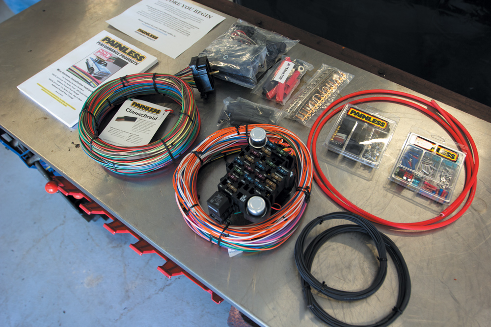 PAINLESS Wire Harness Install! Rewiring Our 1965 Chevy C10 - Street Trucks