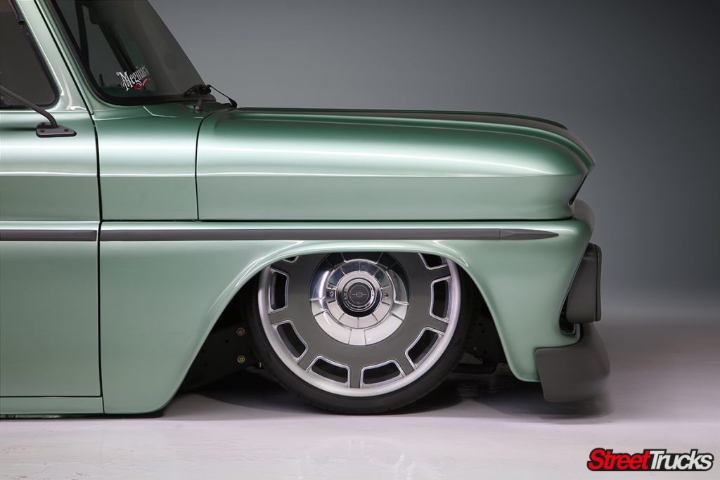 Gone Green Fat Fender Garage’s Juicy Bagged ’65 C10