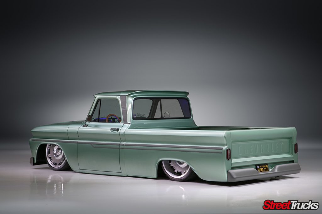 Gone Green Fat Fender Garage’s Juicy Bagged ’65 C10
