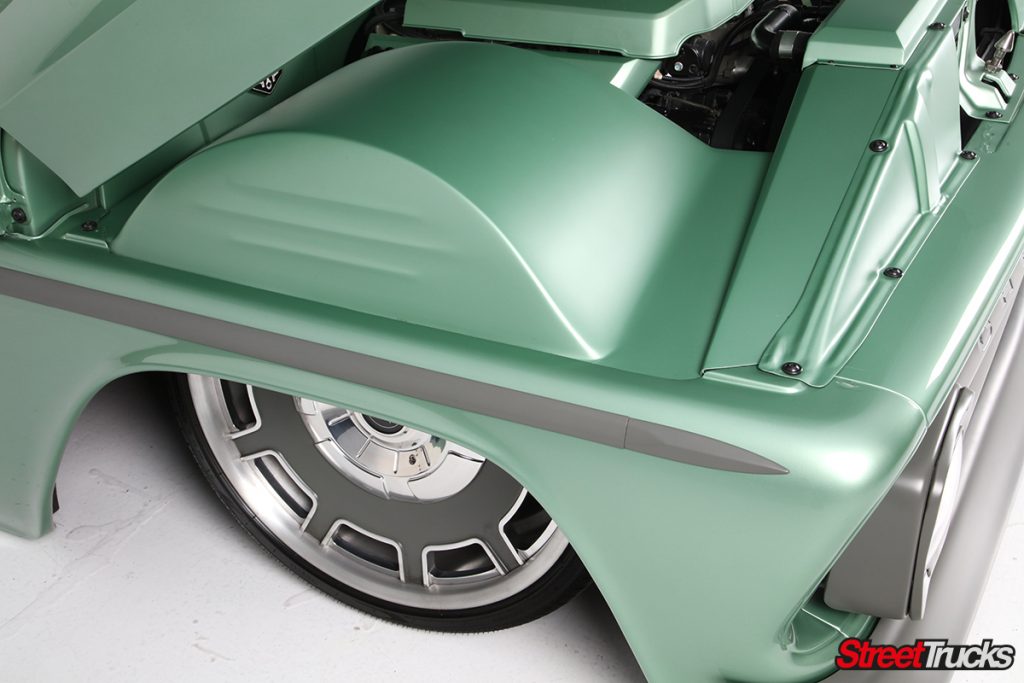 Gone Green Fat Fender Garage’s Juicy Bagged ’65 C10