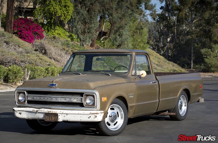 3/4-inch suspension drop install for '67-72 Chevy C-10 trucks