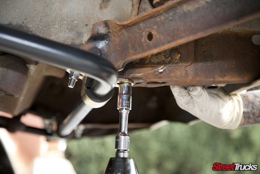 3/4inch suspension drop install for '6772 Chevy C10 trucks