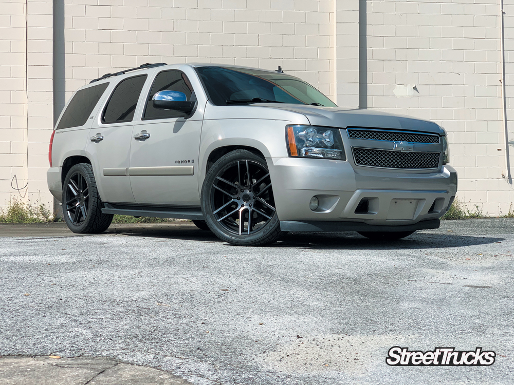 slammed chevy tahoe