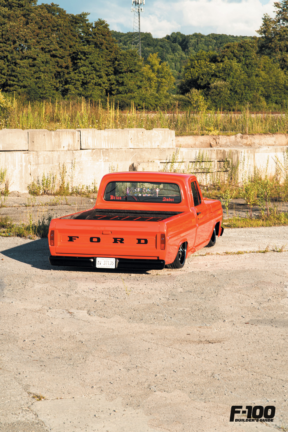 Red ’68 Ford F-100