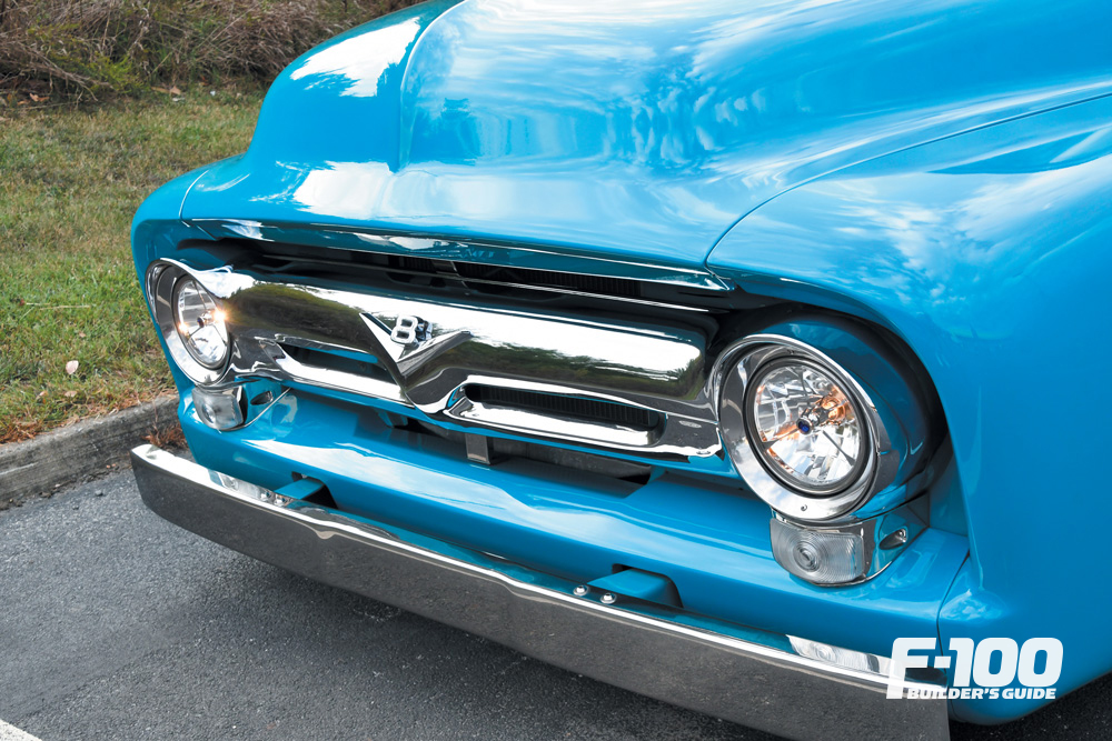 56 Ford F-100 grille