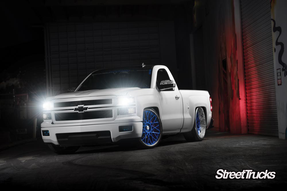 White 2015 Chevy Silverado