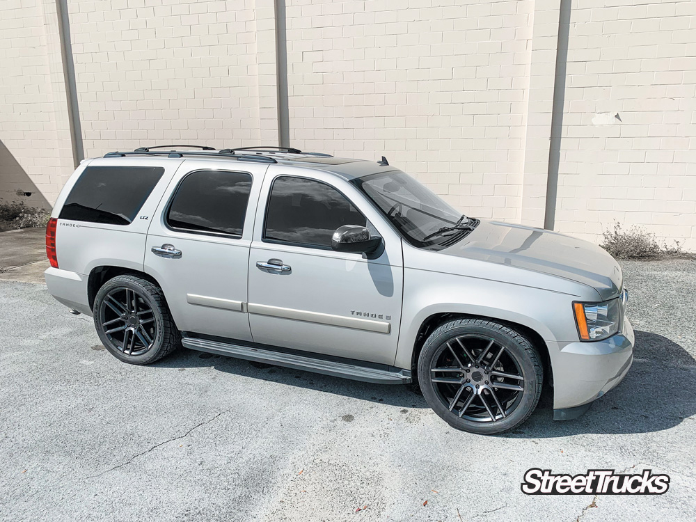 slammed chevy tahoe