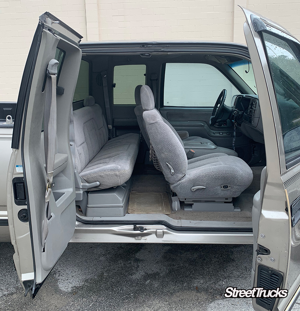 interior of a 1997 GMC Sierra