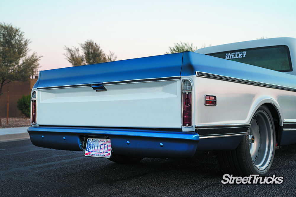 Blue Chevy C10 