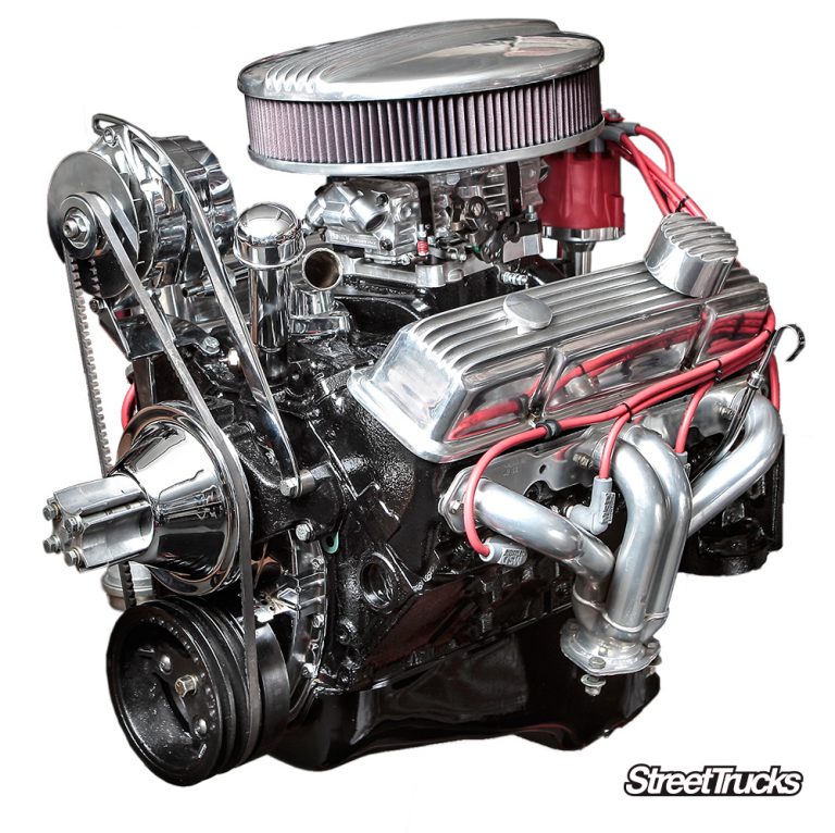 CONVERTING A 327 SMALLBLOCK INTO A 350 Street Trucks