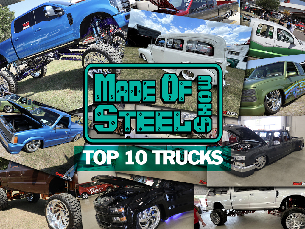 Top 10 Trucks! Made of Steel Show 2021 Street Trucks