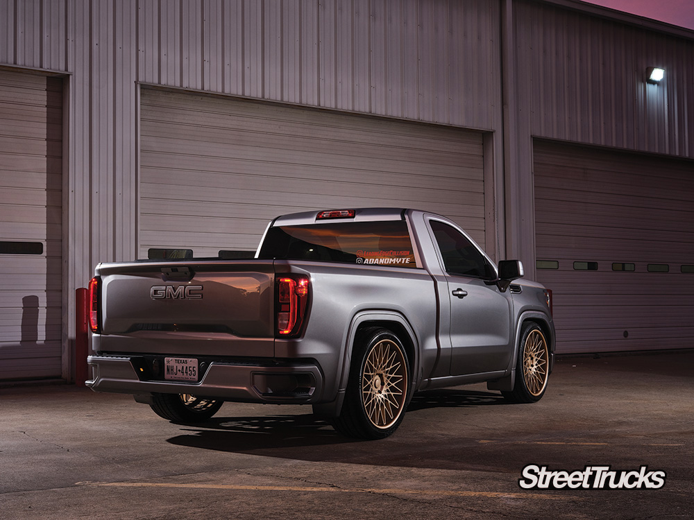 Lowered 2020 GMC Sierra