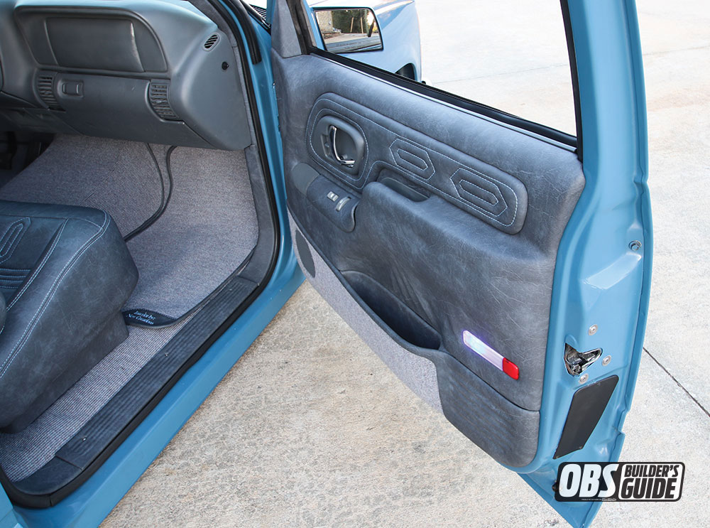 Custom door panel on a 1990 Chevrolet