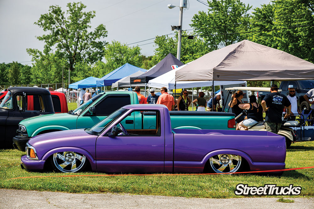 Purple S10 at the SLAMOLOGY show 