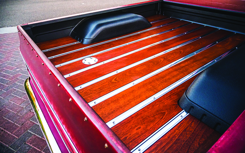  BedWood floor kit installed on a C10