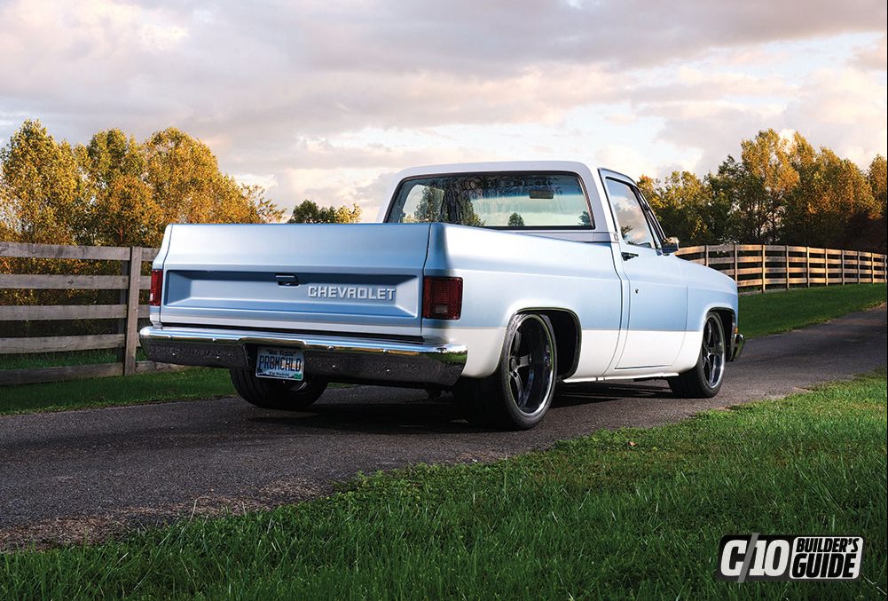 Blue 1984 Chevrolet C10 