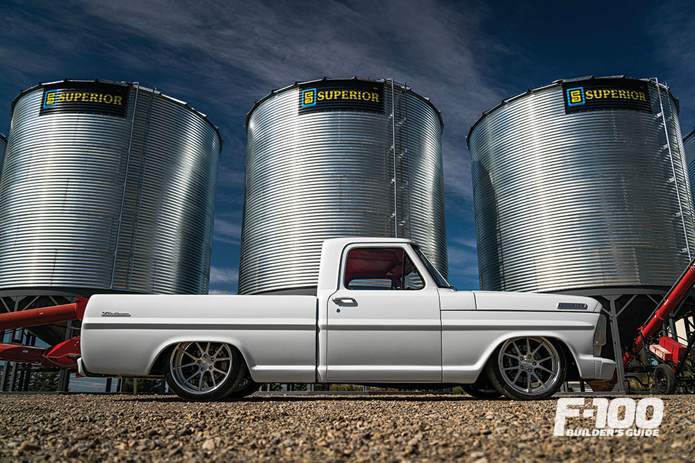 White 1967 Ford F-100