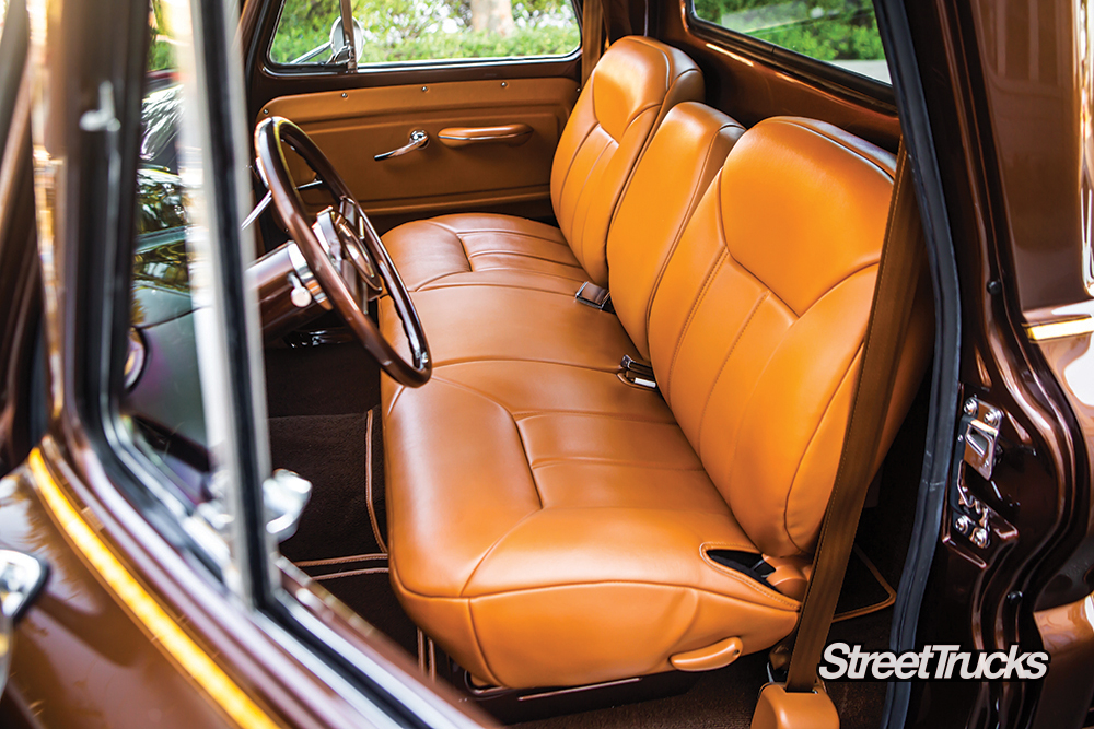 Interior on a 1965 GMC C10