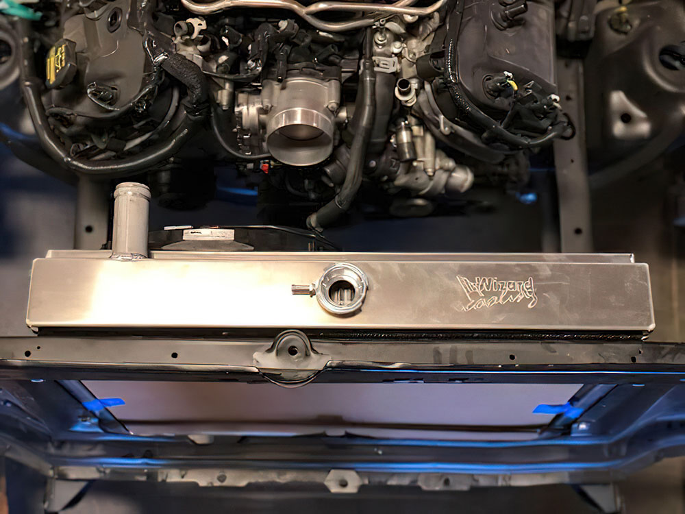 Coyote Swap Radiator Flush Mount