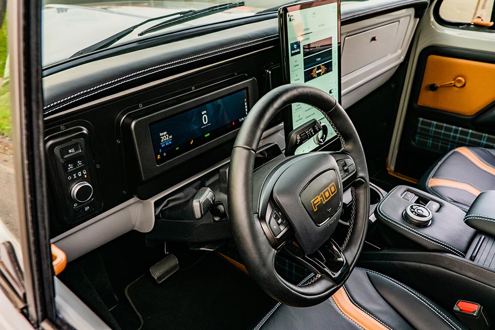  Ford F-100 custom dash