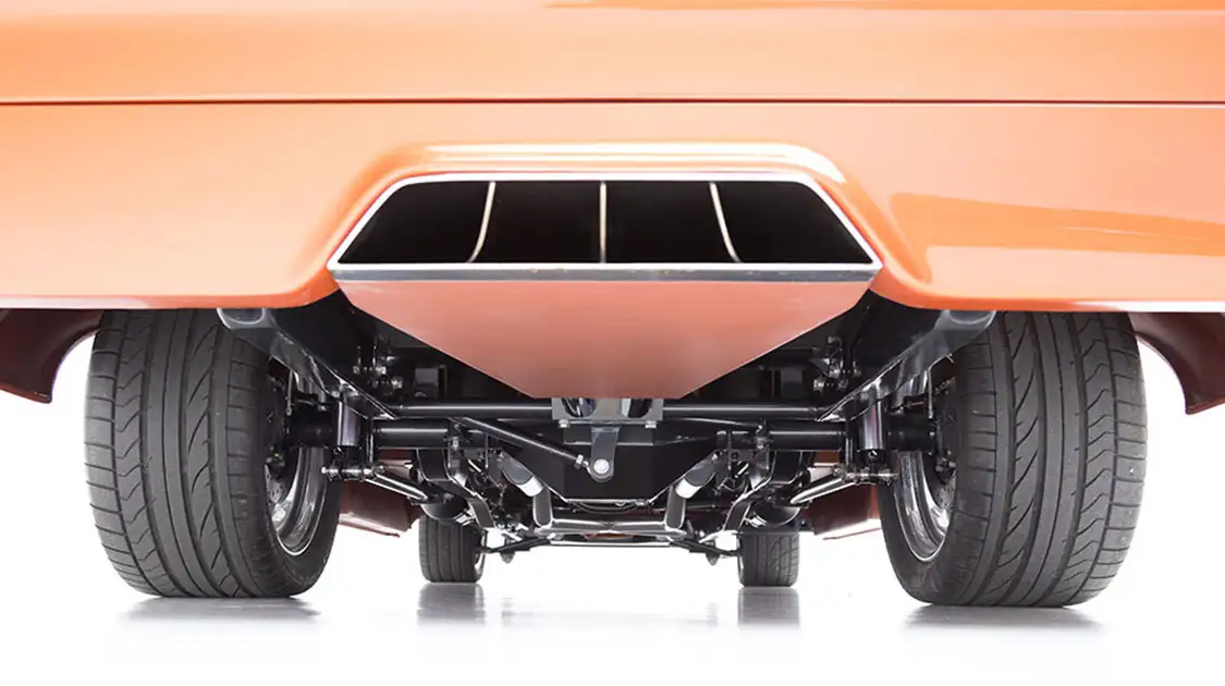 Front Porterbuilt with custom built rear with center being stock