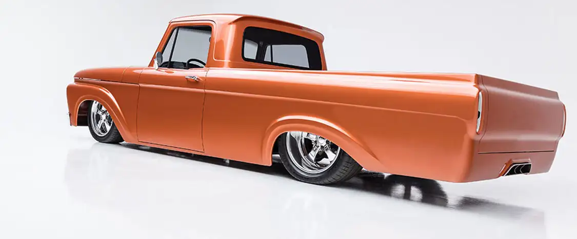 Back of 1962 F-100 Unibody 
