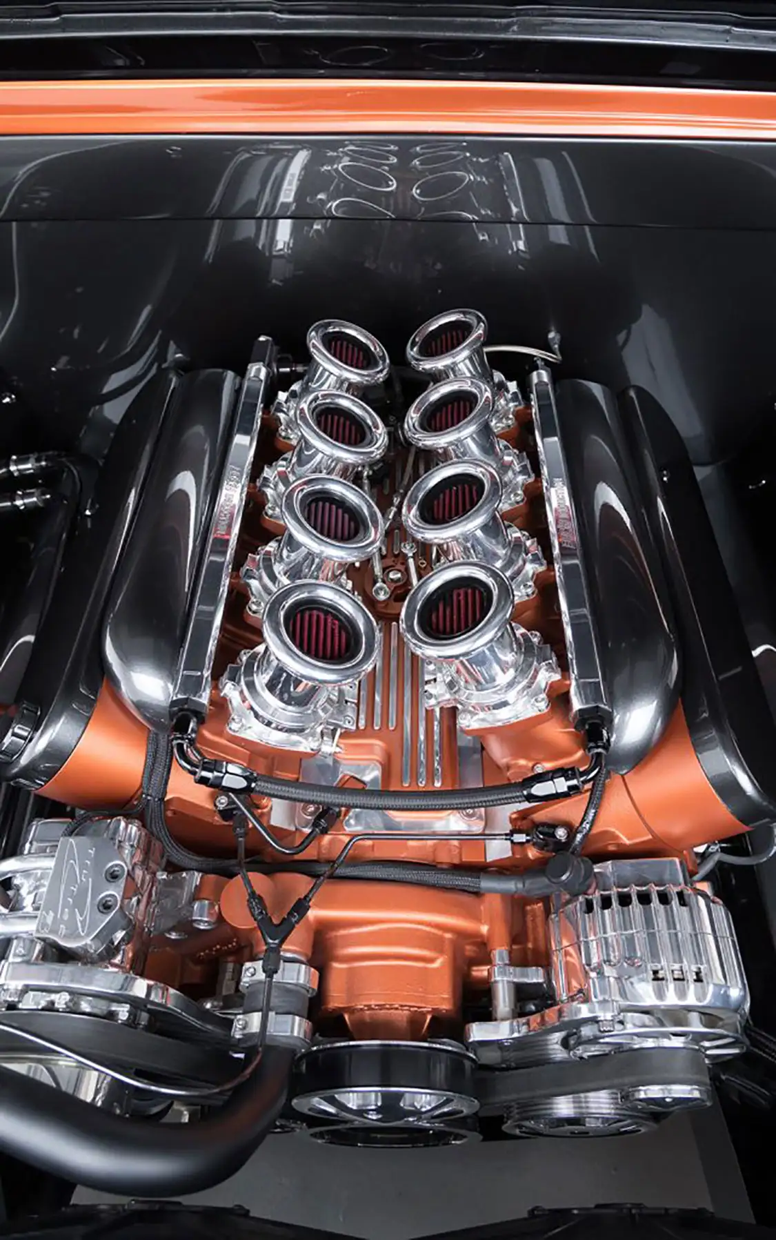 Borla intake manifold and fuel injection