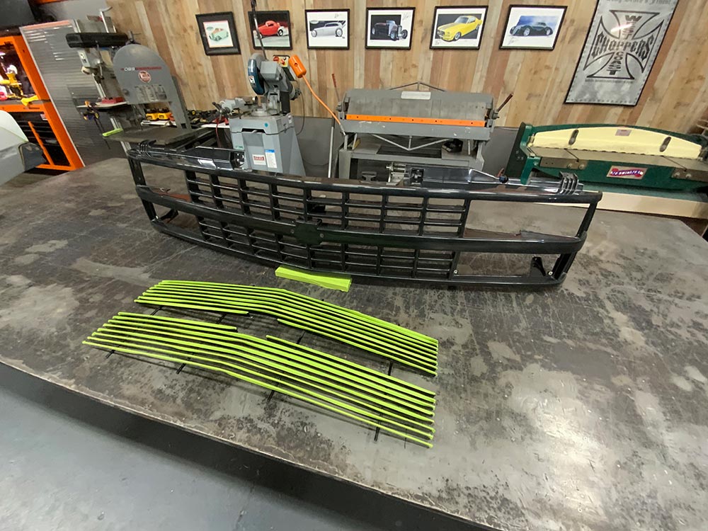  Billet grille