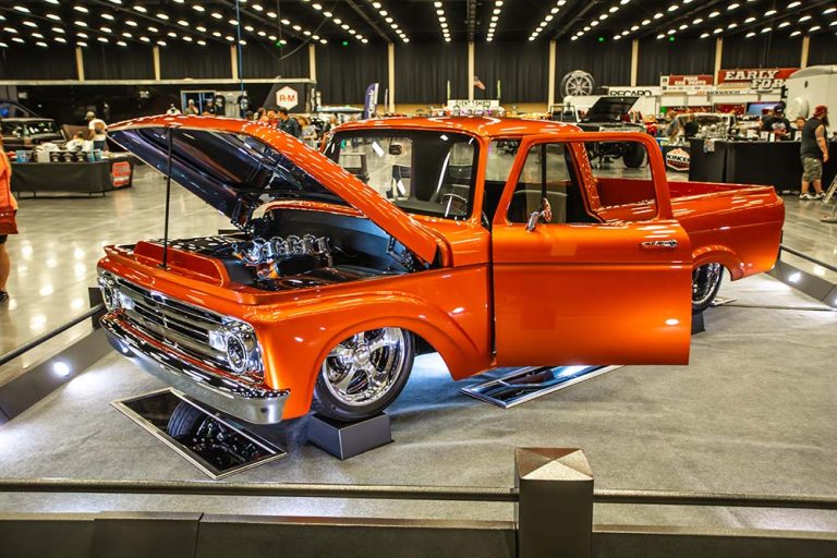 event coverage from Grand National F100 Show Street Trucks