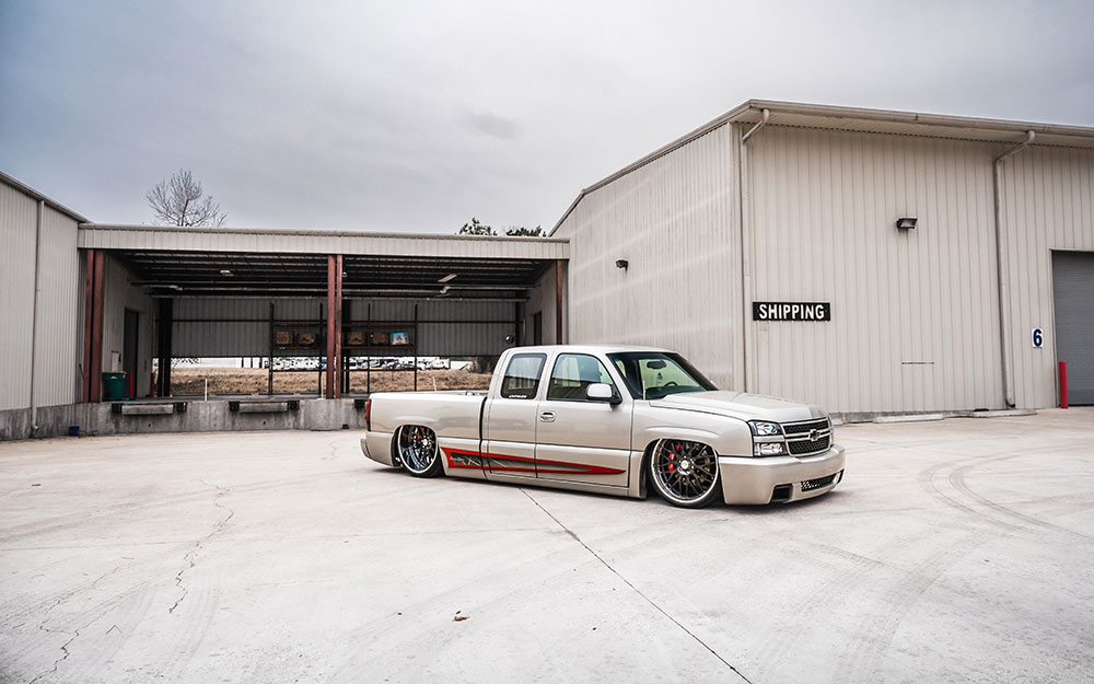 slammed 2006 Chevy Silverado SS