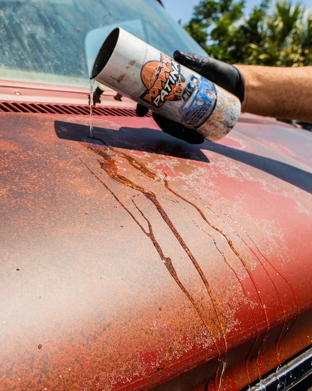 Poppy's Patina Clear Coat Wipe or Spray-On Protection in Matte or