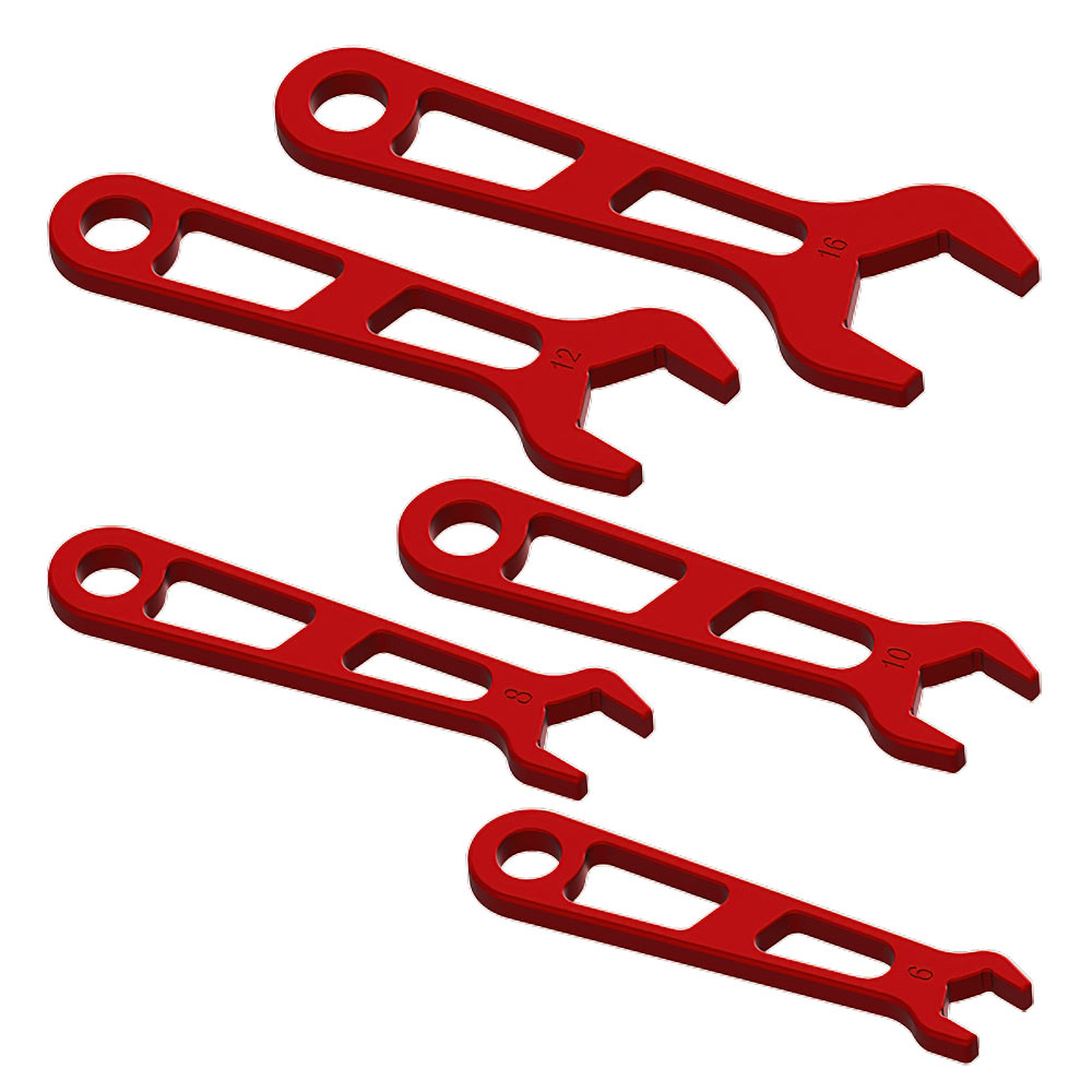 Billet Specialties AN Hose End Wrench Set