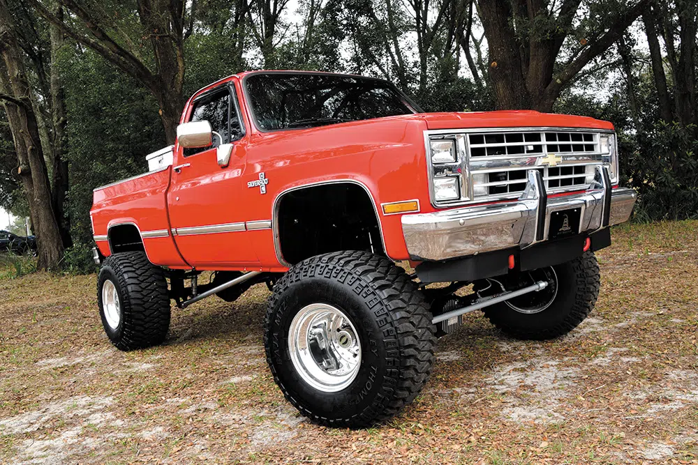 Orange Chevy K10