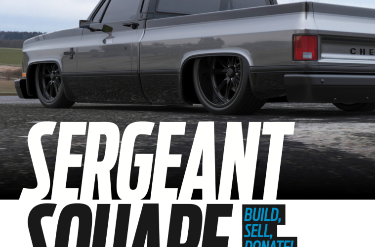 1985 Chevy C10 charity build for Mission 22! Sergeant Square