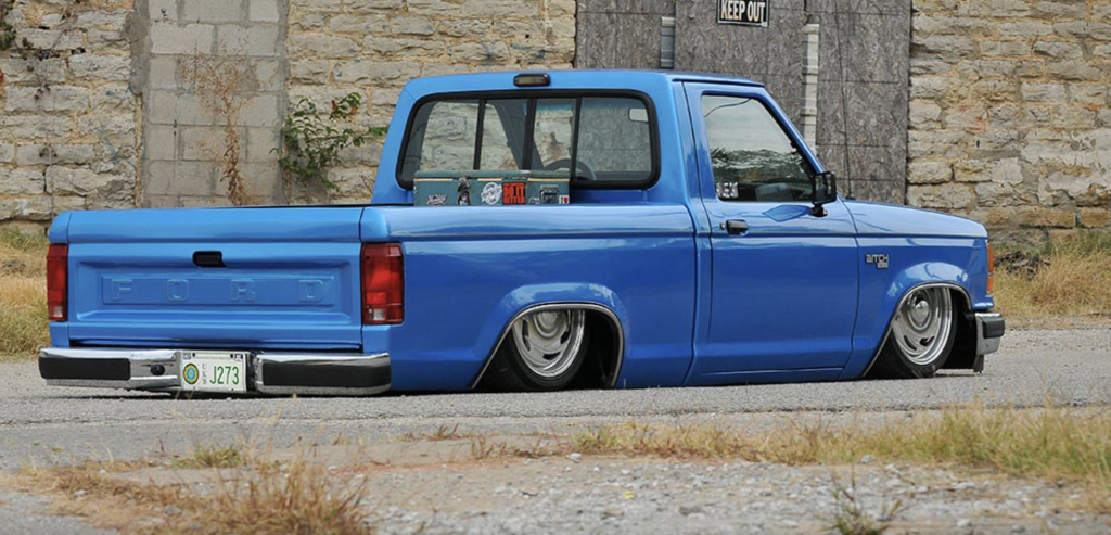 Slammed 86 Ford Ranger
